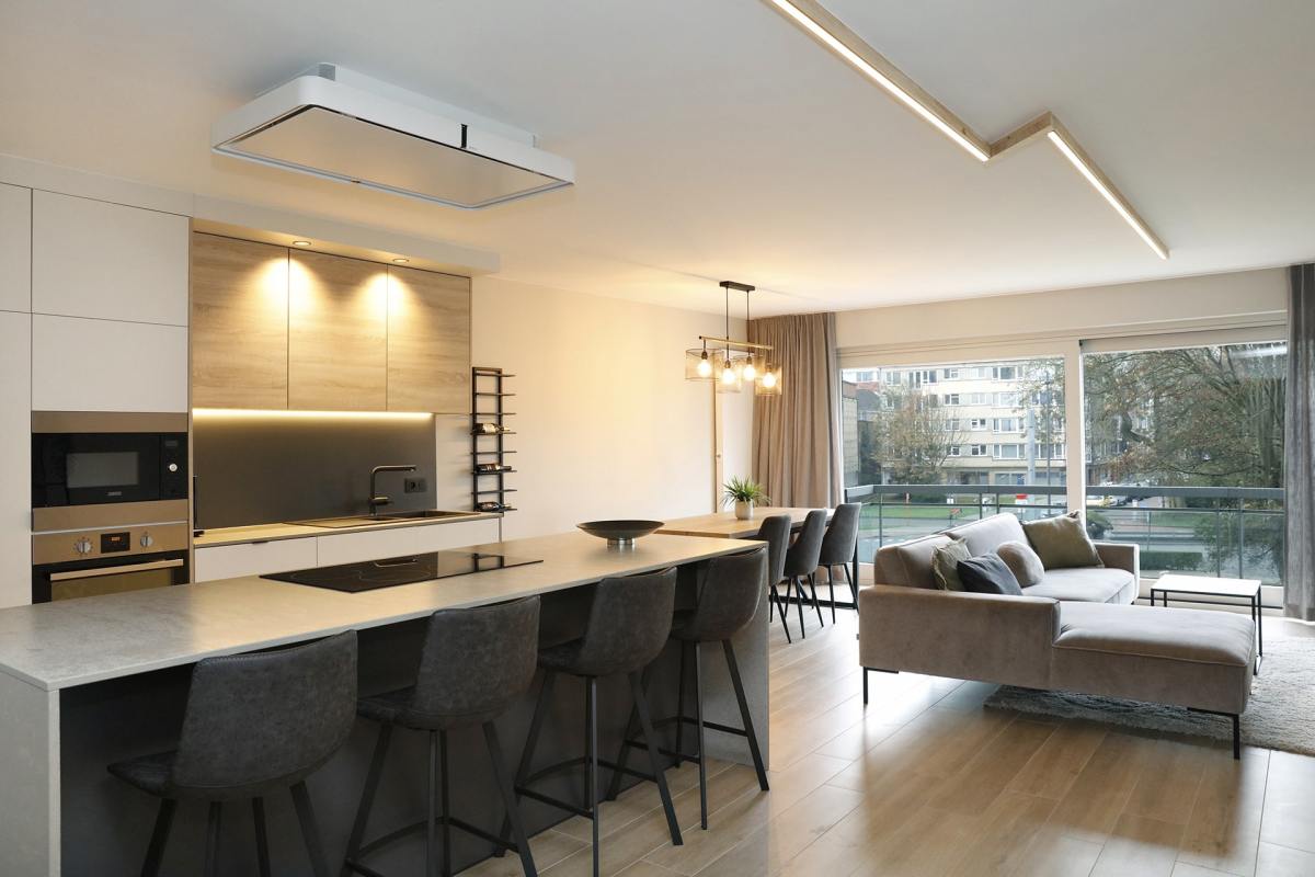 Appartement Oostende centrum - Interieurvormgeving Nathalie Parmentier
